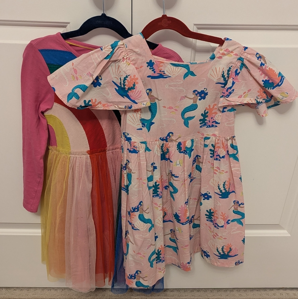 Mini Boden Set Of Dresses Size 6-7